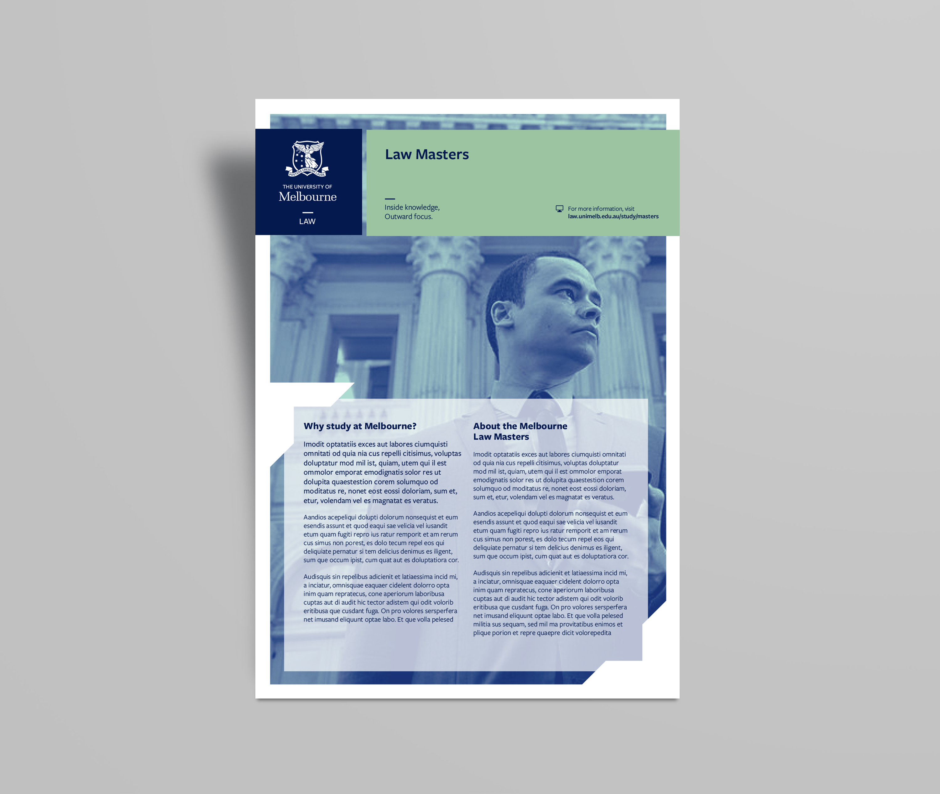 Direction 1 - flyer design